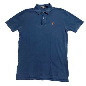 POLO Ralph Lauren Polo Collar Short Sleeve Shirt S Blue